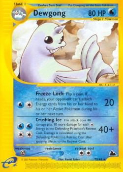 Carte Pokémon: Dewgong