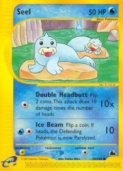 Carte Pokémon: Seel