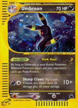 Carte Pokémon: Umbreon