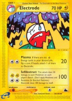 Carte Pokémon: Électrode