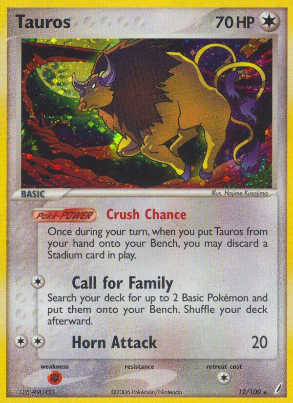 Carte Pokémon: Tauros [Tauros]