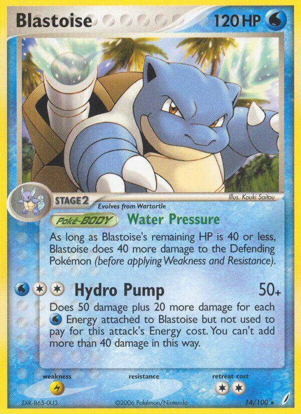 Carte Pokémon: Blastoise [Tortank]