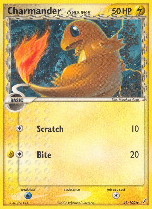 Carte Pokémon: Charmander δ [Salamèche δ]