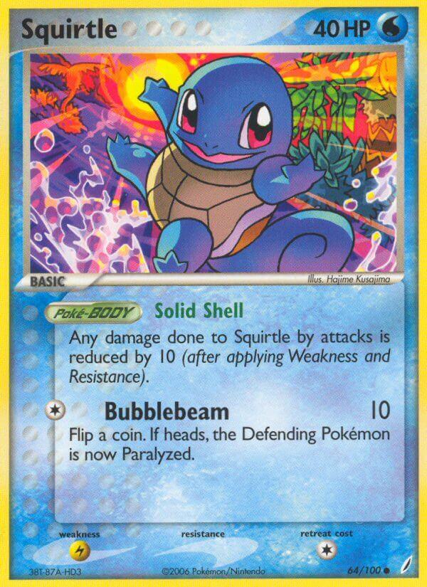 Carte Pokémon: Squirtle [Carapuce]