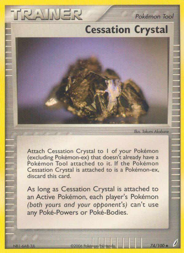 Carte Pokémon: Cessation Crystal [Arrêt de cristal]