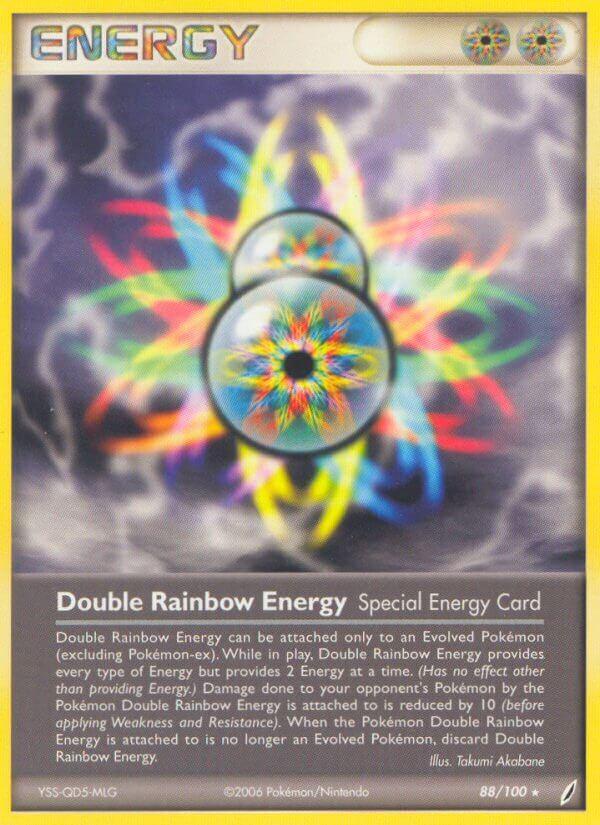 Carte Pokémon: Double Rainbow Energy [Double Énergie Multicolore]