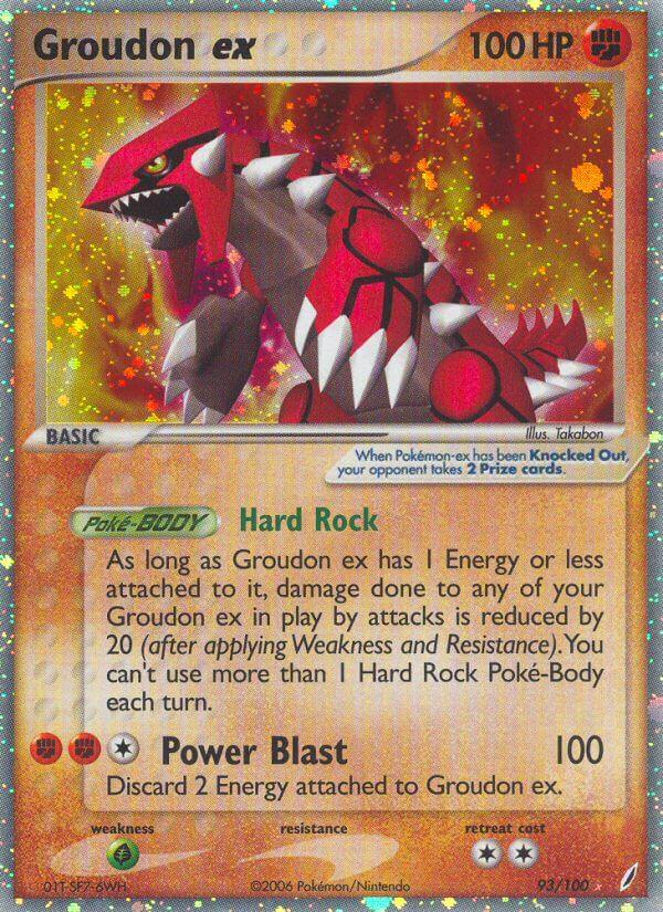 Carte Pokémon: Groudon ex [Groudon ex]