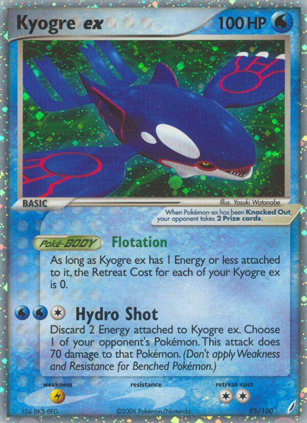 Carte Pokémon: Kyogre ex [Kyogre ex]