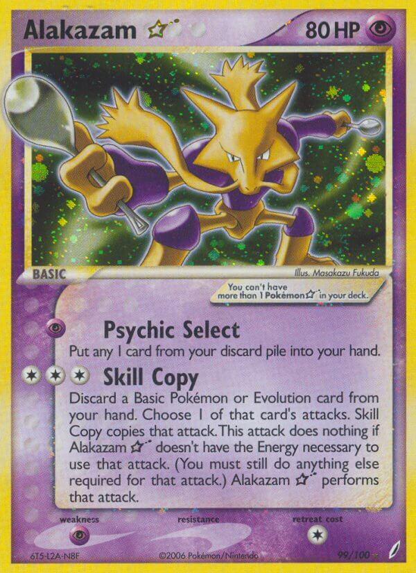 Carte Pokémon: Alakazam star [Alakazam star]