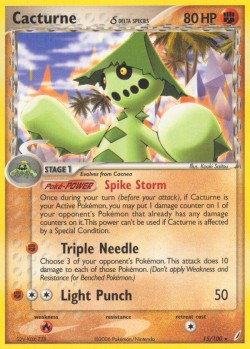 Carte Pokémon: Cacturne δ