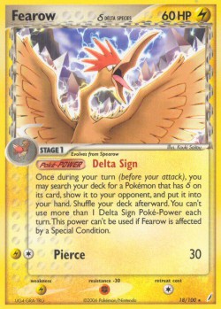 Carte Pokémon: Fearow δ