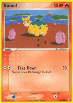 Carte Pokémon: Numel