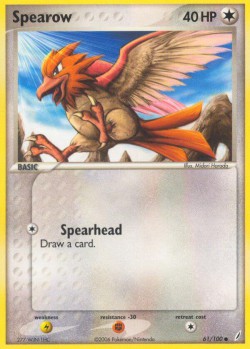 Carte Pokémon: Spearow