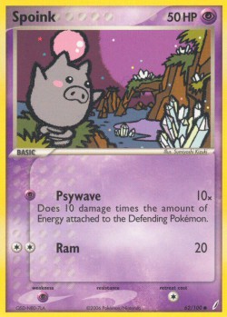 Carte Pokémon: Spoink