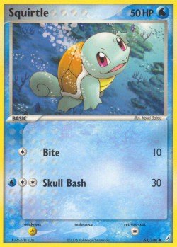 Carte Pokémon: Squirtle