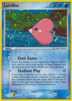 Carte Pokémon: Luvdisc