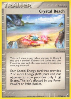 Carte Pokémon: Crystal Beach