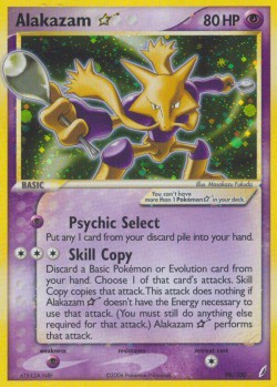 Carte Pokémon: Alakazam star