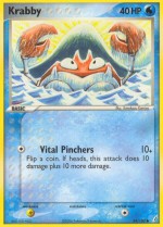 Carte Pokémon: Krabby