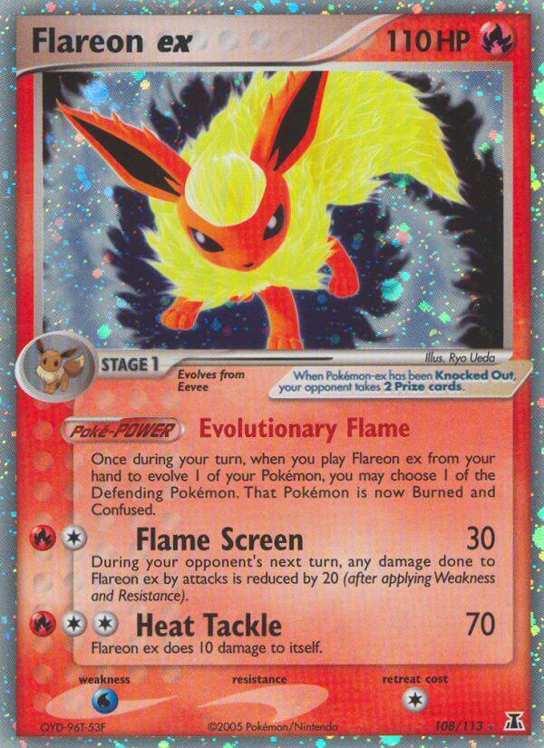 Carte Pokémon: Flareon ex [Pyroli ex]