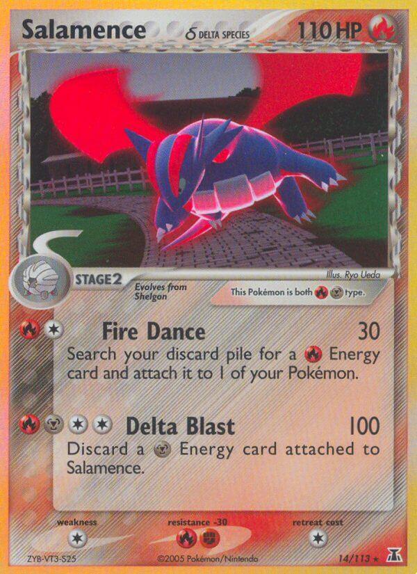 Carte Pokémon: Salamence δ [Drattak δ]