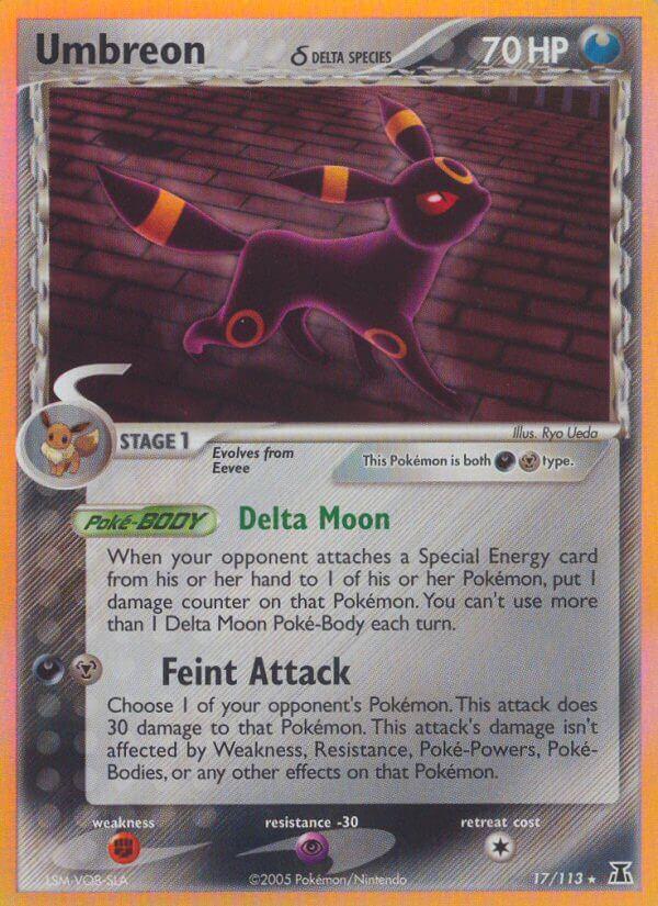 Carte Pokémon: Umbreon δ [Noctali δ]