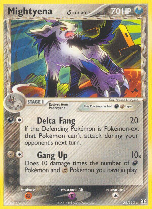 Carte Pokémon: Mightyena δ [Grahyena δ]