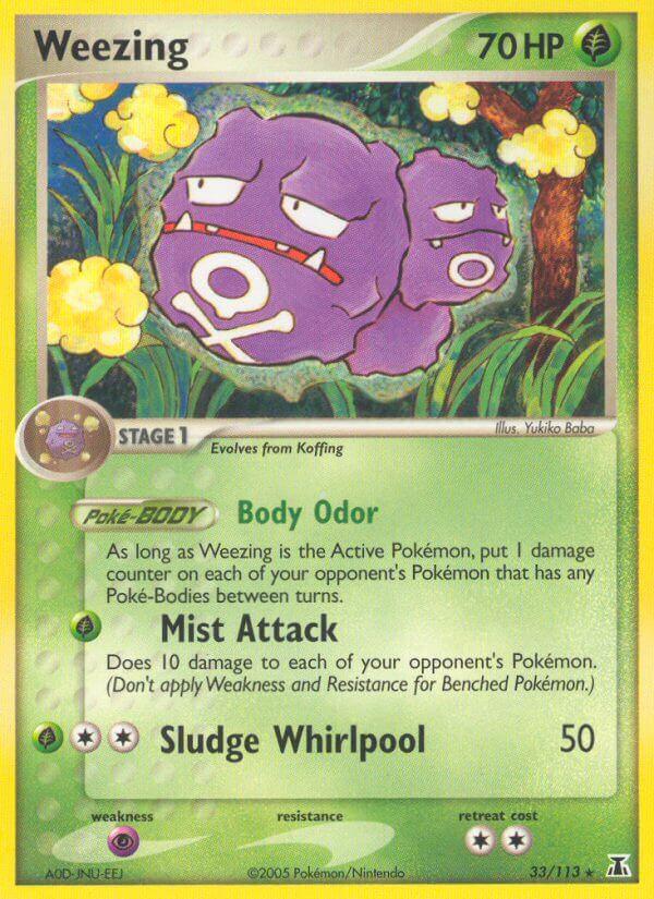 Carte Pokémon: Weezing [Smogogo]