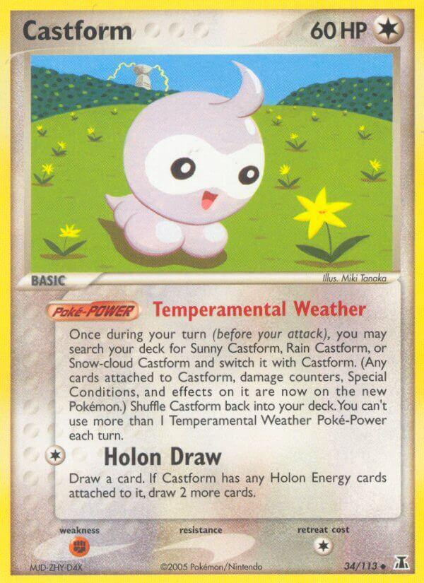 Carte Pokémon: Castform [Morpheo]