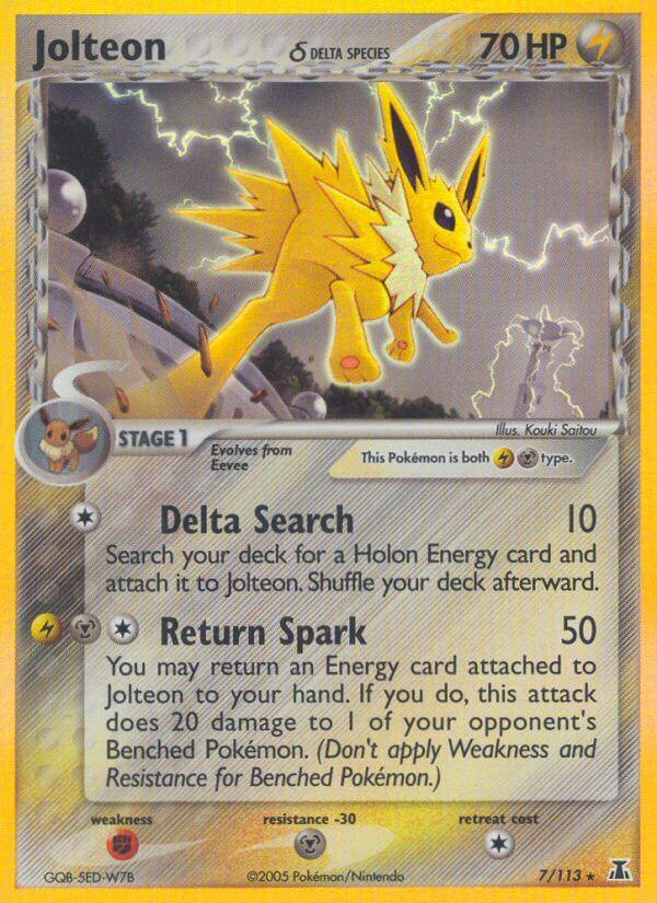 Carte Pokémon: Jolteon δ [Voltali δ]