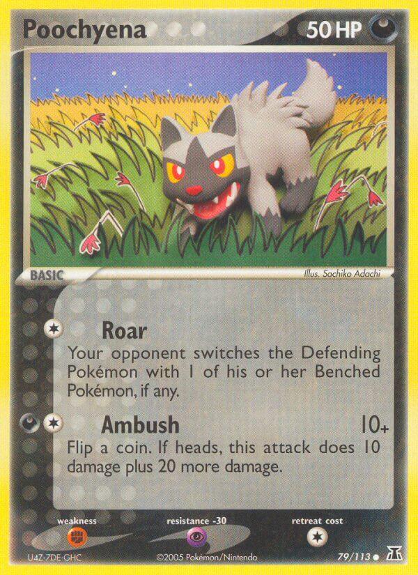 Carte Pokémon: Poochyena [Medhyena]