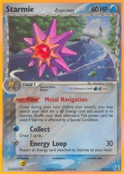 Carte Pokémon: Starmie δ