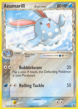 Carte Pokémon: Azumarill δ