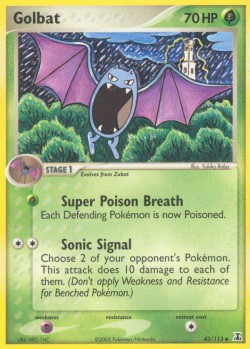 Carte Pokémon: Golbat