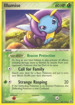 Carte Pokémon: Illumise