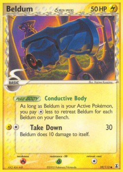 Carte Pokémon: Beldum δ