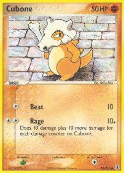 Carte Pokémon: Cubone