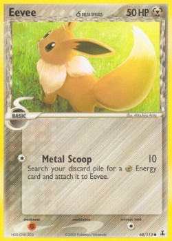 Carte Pokémon: Eevee δ