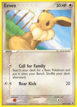 Carte Pokémon: Eevee