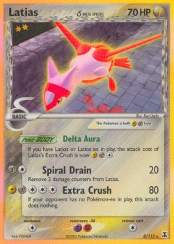 Carte Pokémon: Latias δ