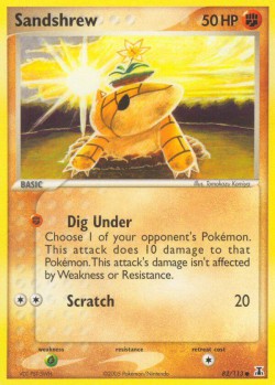 Carte Pokémon: Sandshrew