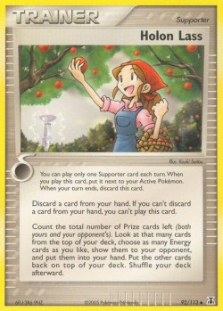 Carte Pokémon: Holon Lass