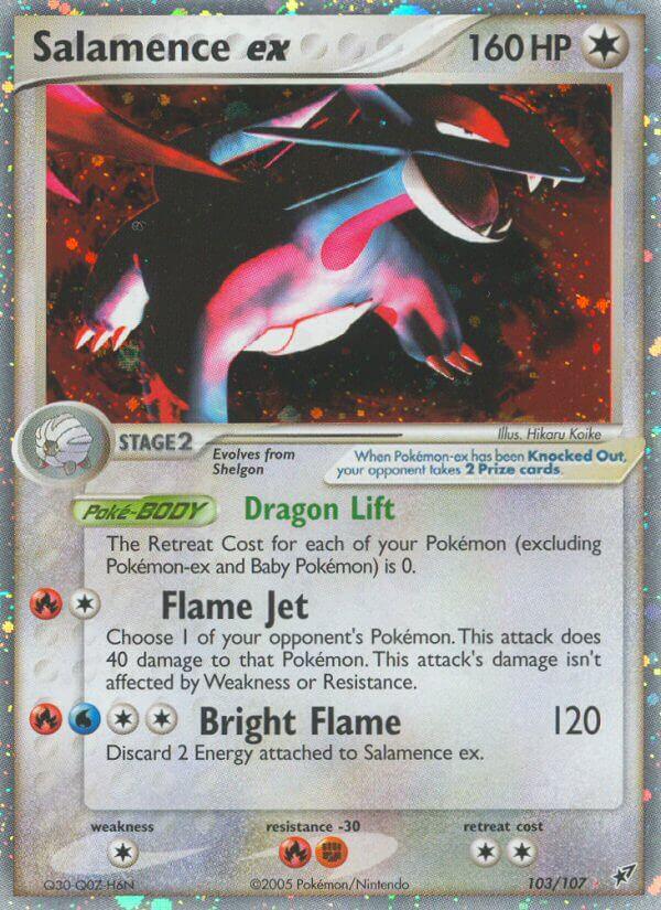 Carte Pokémon: Salamence ex [Drattak ex]