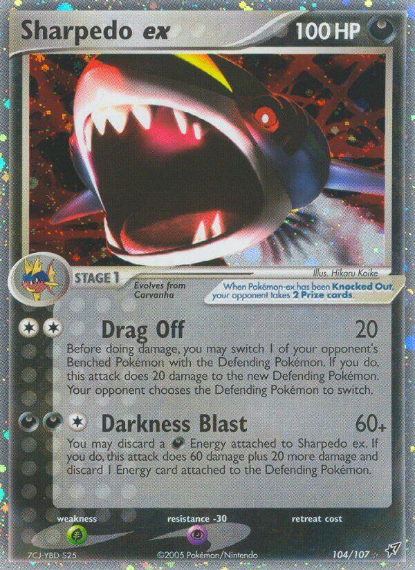 Carte Pokémon: Sharpedo ex [Sharpedo ex]