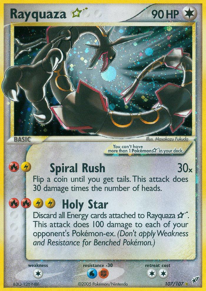 Carte Pokémon: Rayquaza star [Rayquaza star]