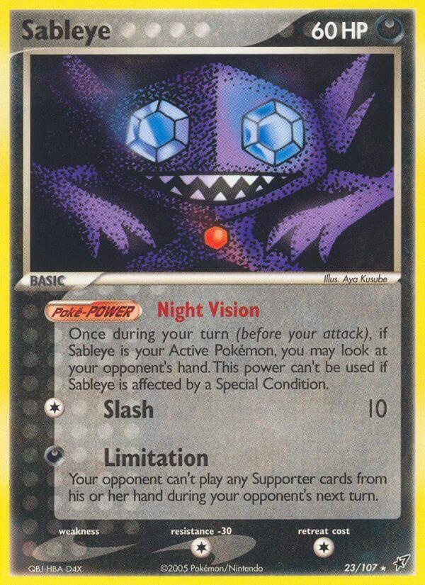 Carte Pokémon: Sableye [Tenefix]