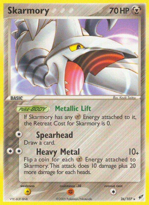 Carte Pokémon: Skarmory [Airmure]