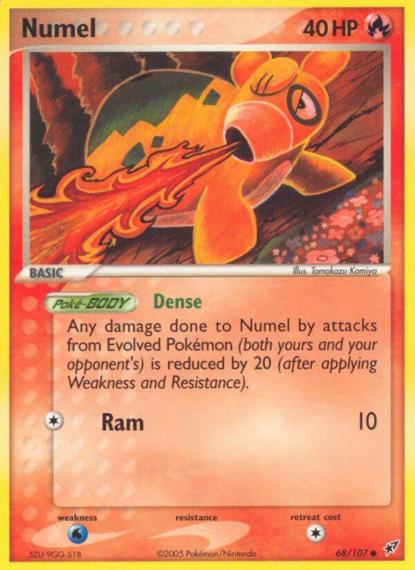 Carte Pokémon: Numel [Chamallot]