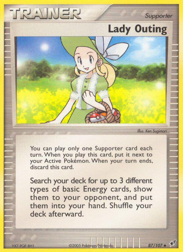 Carte Pokémon: Lady Outing [Mademoiselle Sortie]