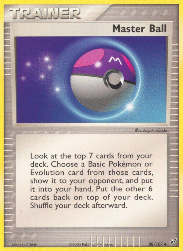 Carte Pokémon: Master Ball [Master Ball]